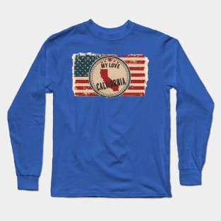 California State Flag Long Sleeve T-Shirt